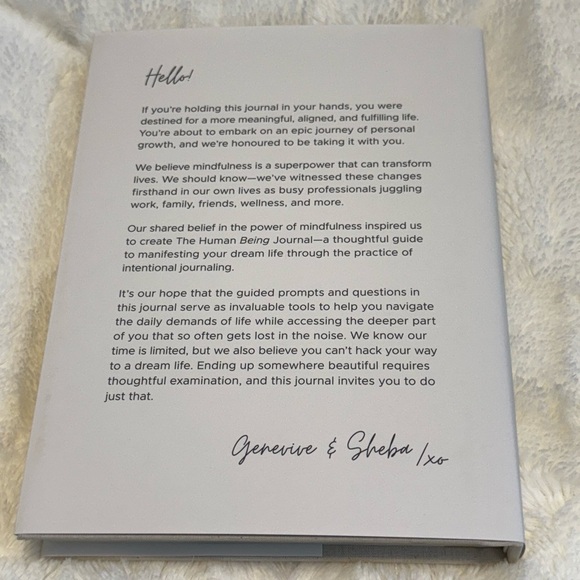 The Human Being Journal | Jilly Box Spring 2025 | MAHARA MINDFULNESS - Picture 2 of 2